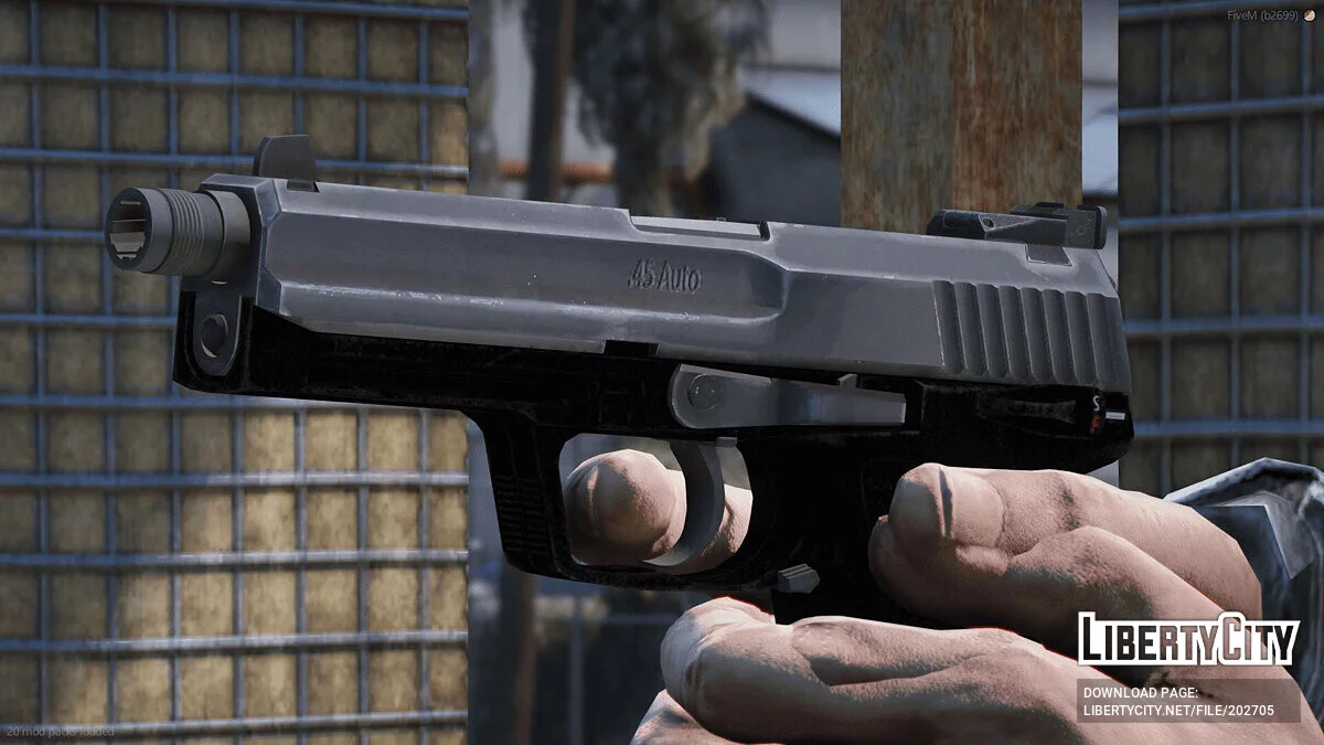 [RoN] H&K USP Tactical (FiveM + SP) / GTA 5