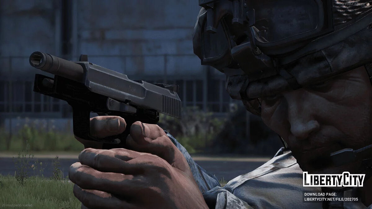 [RoN] H&K USP Tactical (FiveM + SP) / GTA 5