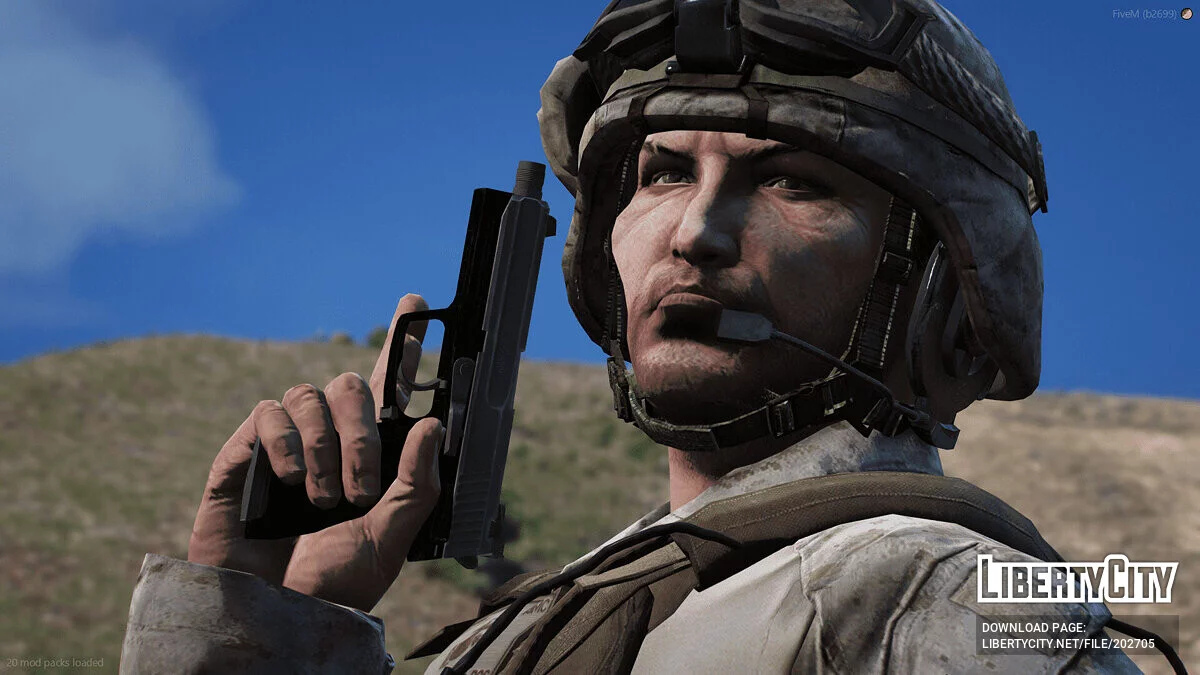 [RoN] H&K USP Tactical (FiveM + SP) / GTA 5