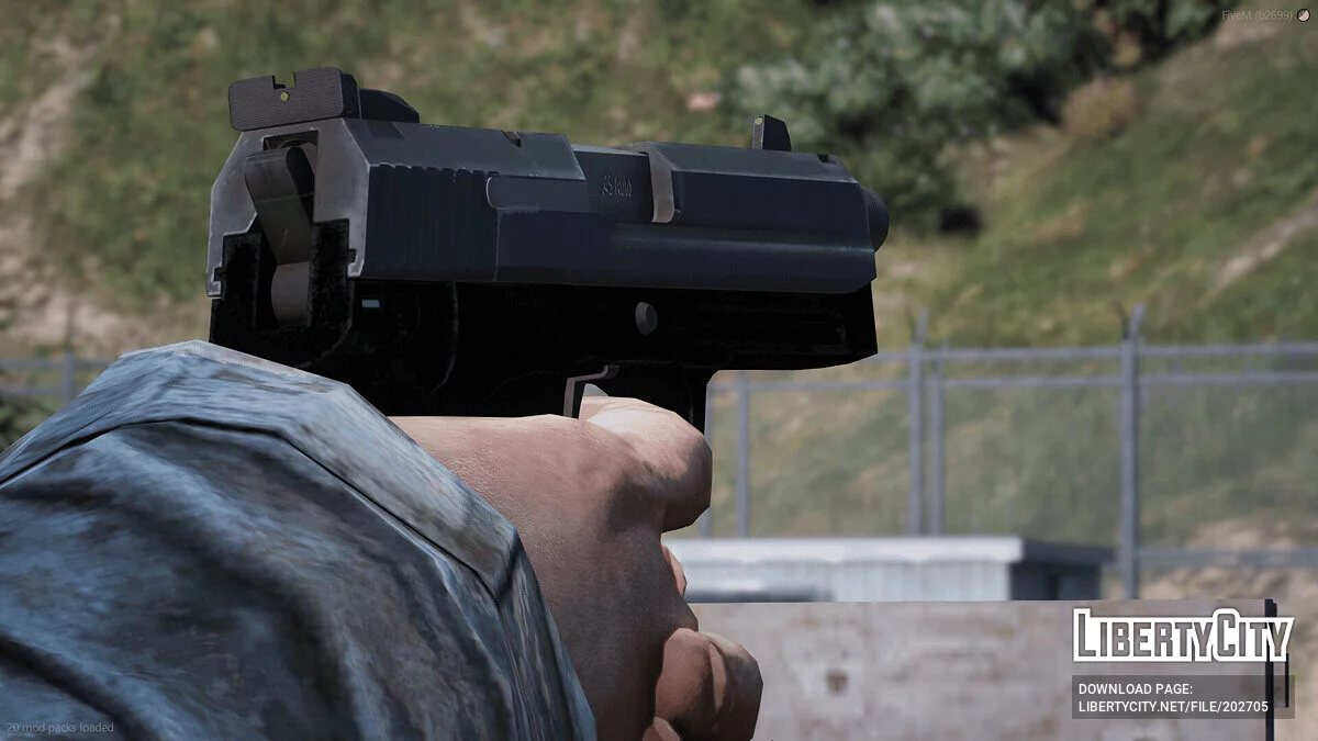 [RoN] H&K USP Tactical (FiveM + SP) / GTA 5