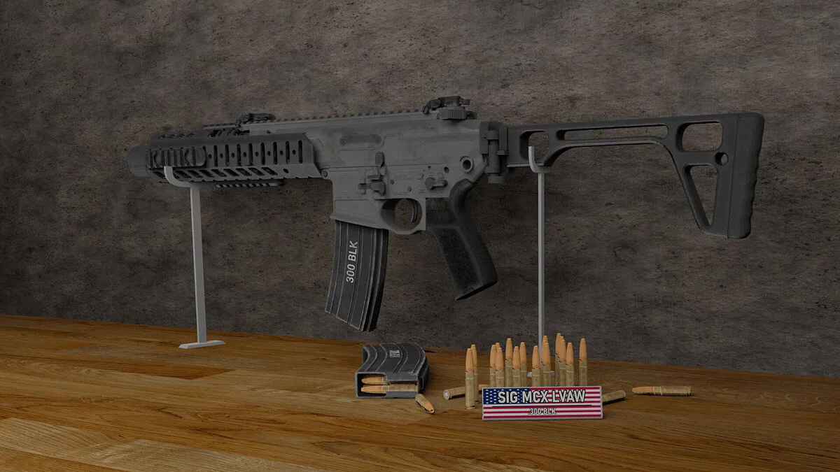 [RoN] SIG MCX LVAW (4 версии) — FiveM + SP / GTA 5