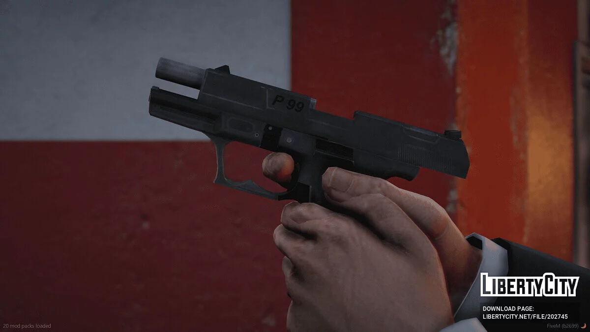 [RoN] Walther P99 (FiveM + SP) / GTA 5