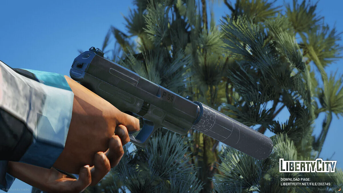 [RoN] Walther P99 (FiveM + SP) / GTA 5