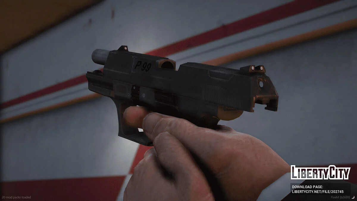 [RoN] Walther P99 (FiveM + SP) / GTA 5