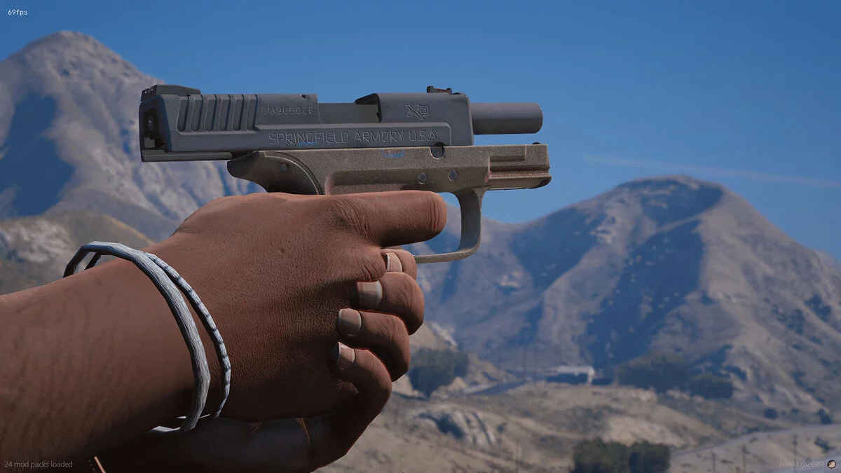 Springfield Armory XD Sub-Compact [Add-On | Animated] (FiveM + SP) / GTA 5