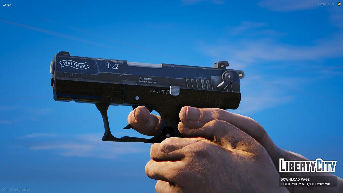 Walther P22 [Animated] / GTA 5