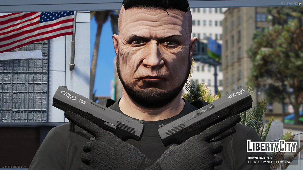 Walther P99 [Animated] (FiveM + SP) / GTA 5