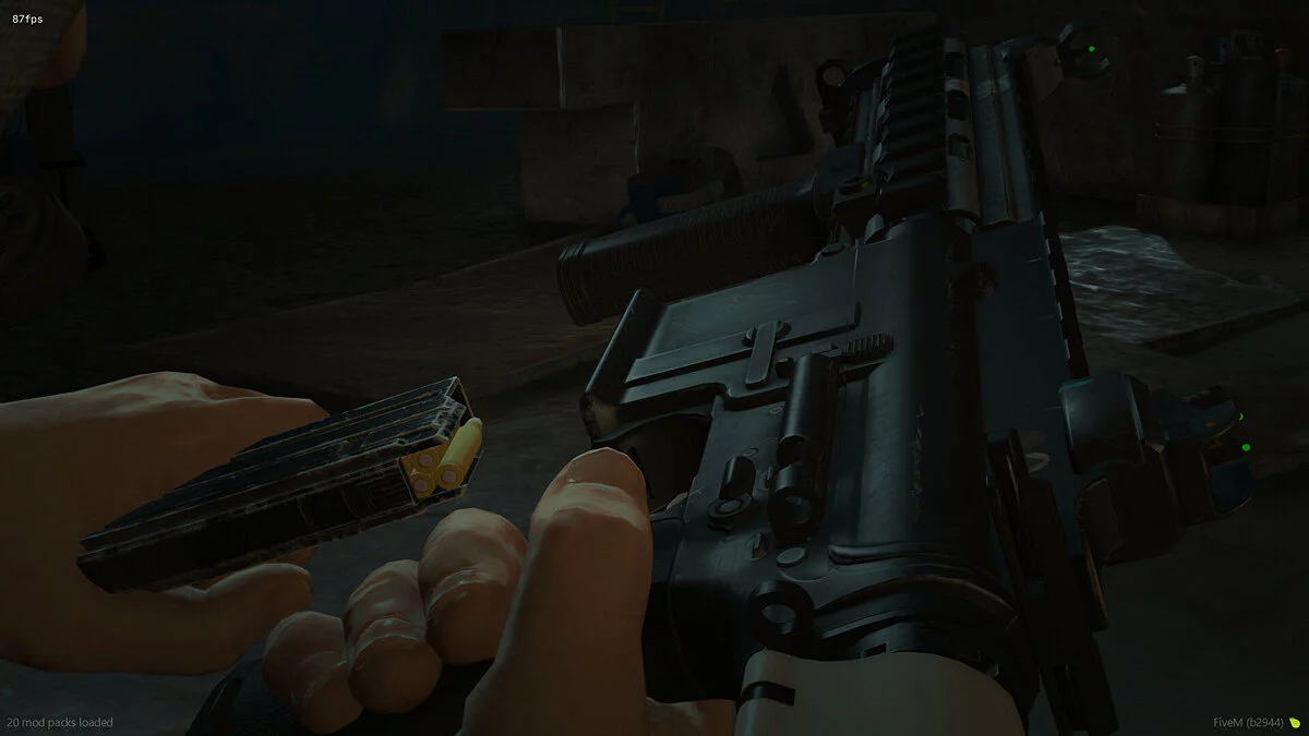 [R6] HK 416c (2 версии) — FiveM + SP / GTA 5