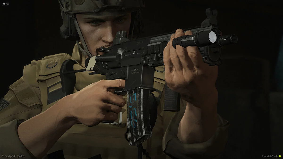 [R6] HK 416c (2 версии) — FiveM + SP / GTA 5