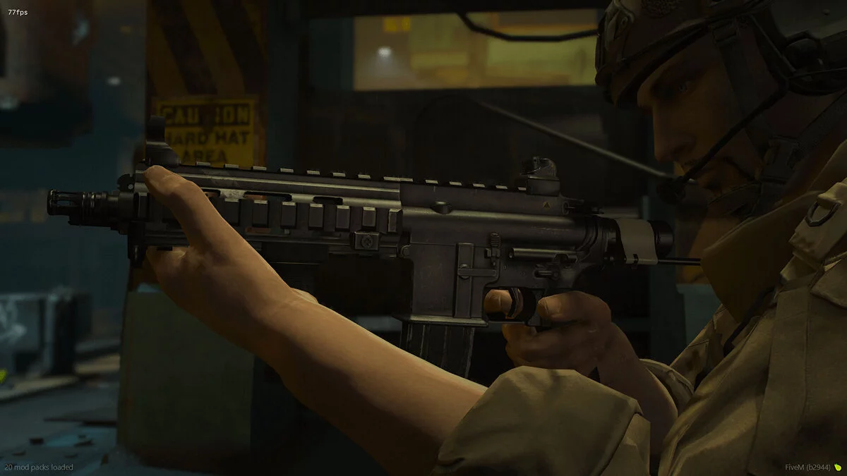 [R6] HK 416c (2 версии) — FiveM + SP / GTA 5