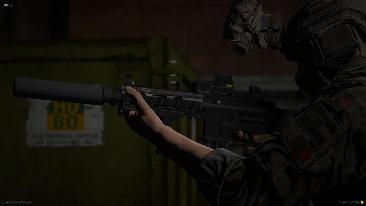 [R6] HK 416c (2 версии) — FiveM + SP / GTA 5