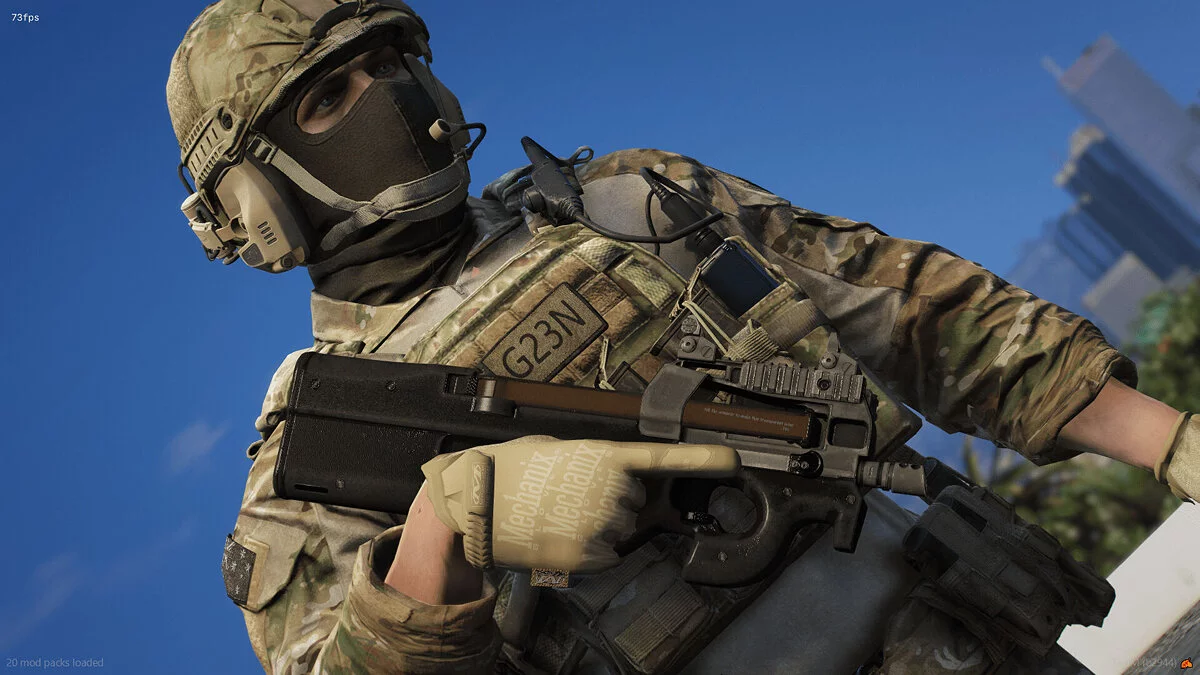 [Ron] FN P90 TR (2 версии) — FiveM + SP / GTA 5