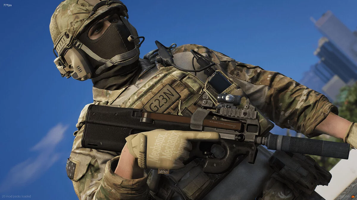 [Ron] FN P90 TR (2 версии) — FiveM + SP / GTA 5