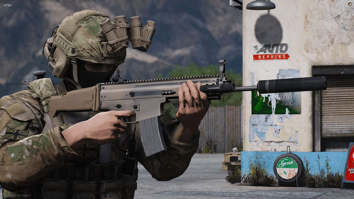 [RoN] FN SCAR-H (4 версии) — FiveM + SP / GTA 5