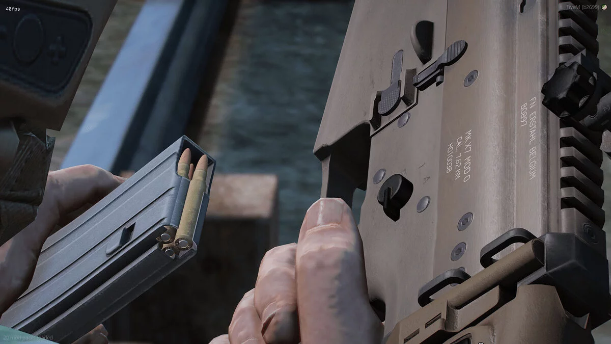 [RoN] FN SCAR-H (4 версии) — FiveM + SP / GTA 5