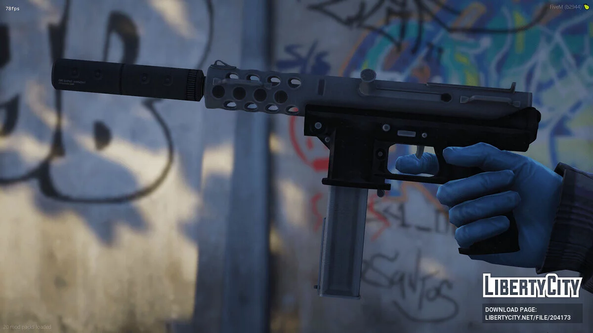 [RoN] Intratec TEC-9 (FiveM + SP) / GTA 5