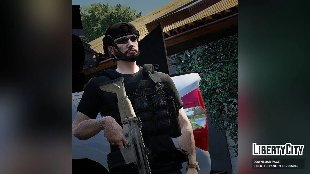 SCAR-H «CH#19» | [Replace] / GTA 5