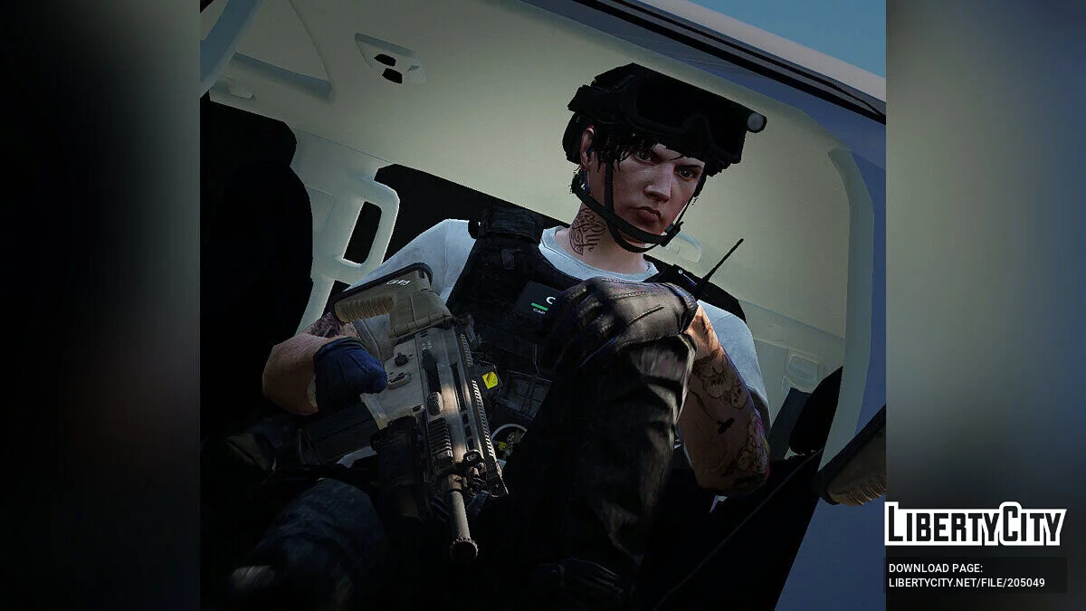 SCAR-H «CH#19» | [Replace] / GTA 5