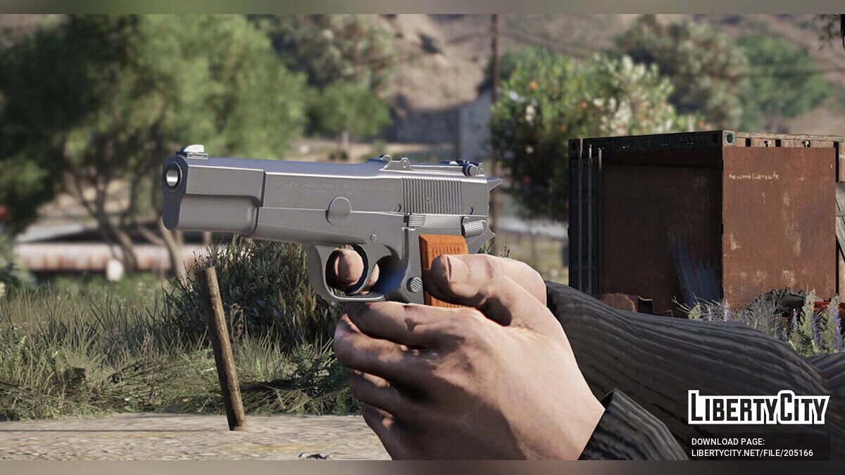 Browning Hi-Power [Animated] / GTA 5