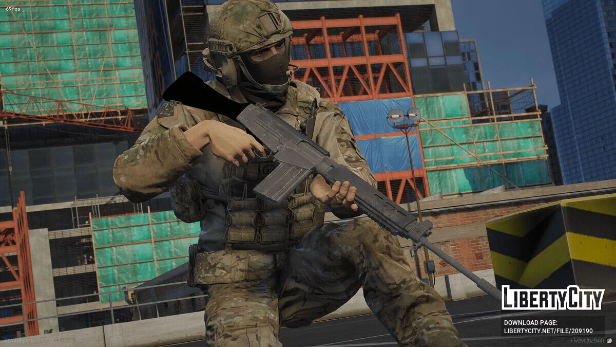 [RoN] FN FAL (Две версии) / GTA 5