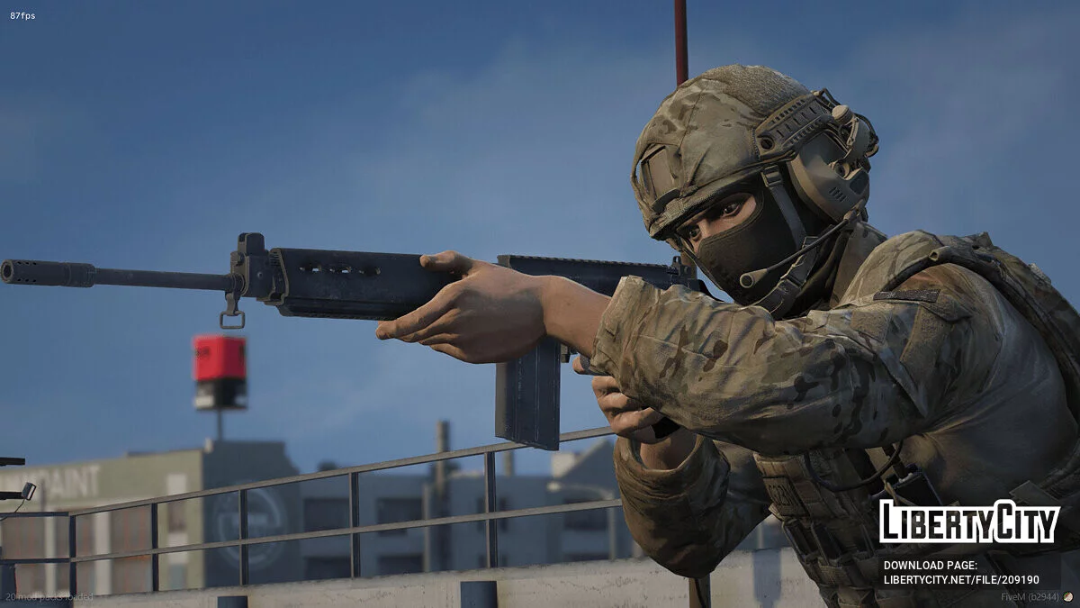 [RoN] FN FAL (Две версии) / GTA 5