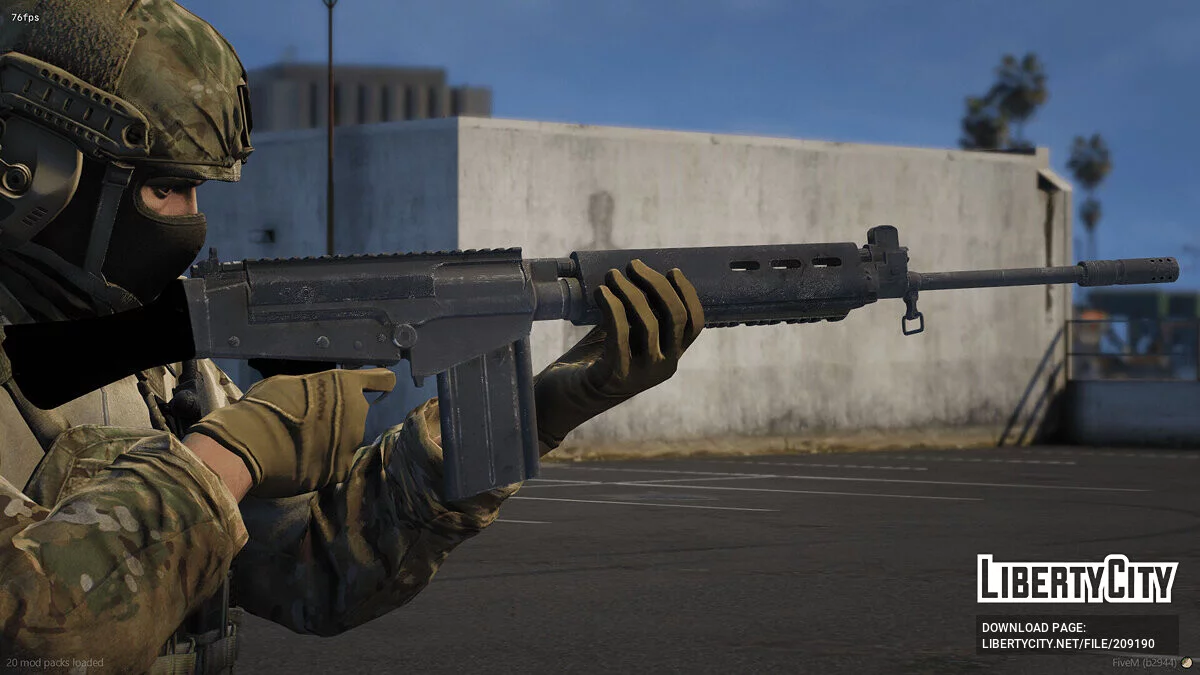 [RoN] FN FAL (Две версии) / GTA 5