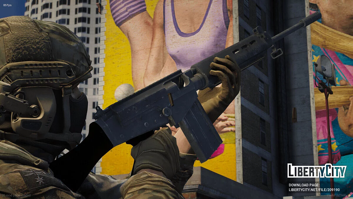 [RoN] FN FAL (Две версии) / GTA 5