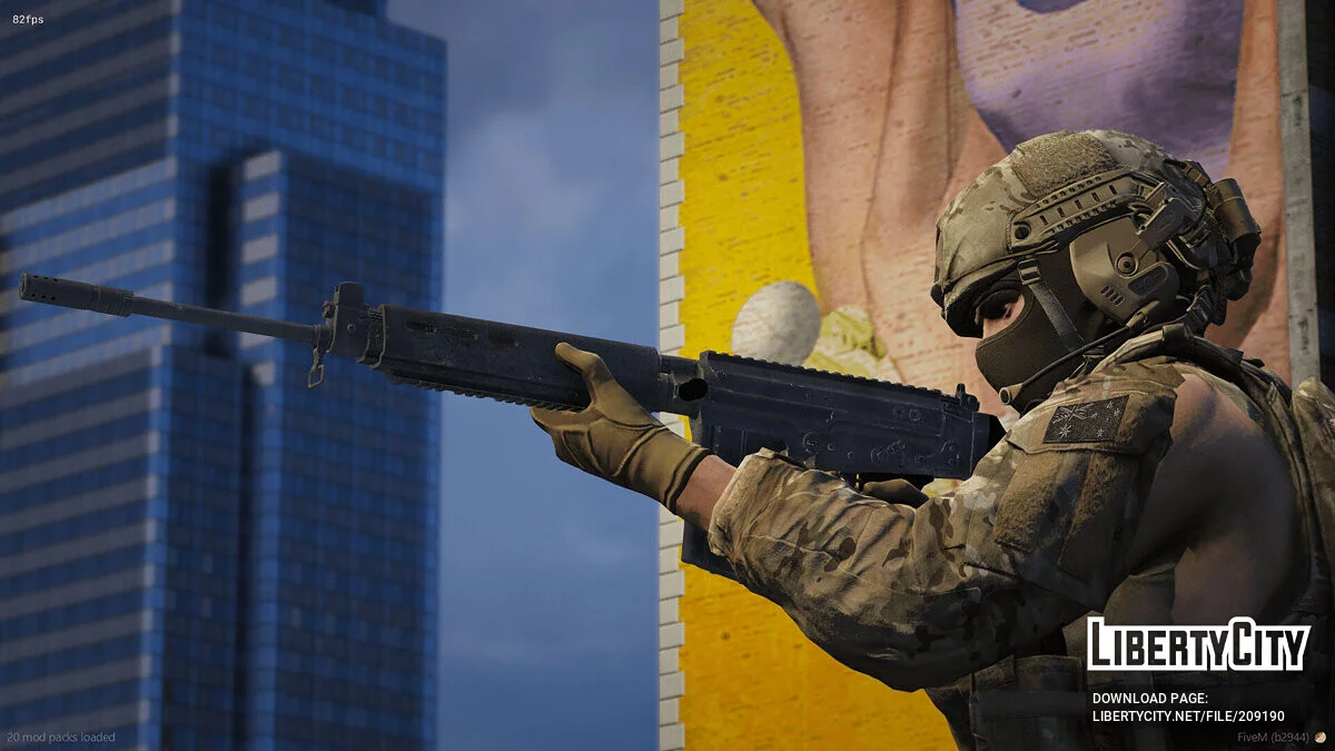 [RoN] FN FAL (Две версии) / GTA 5