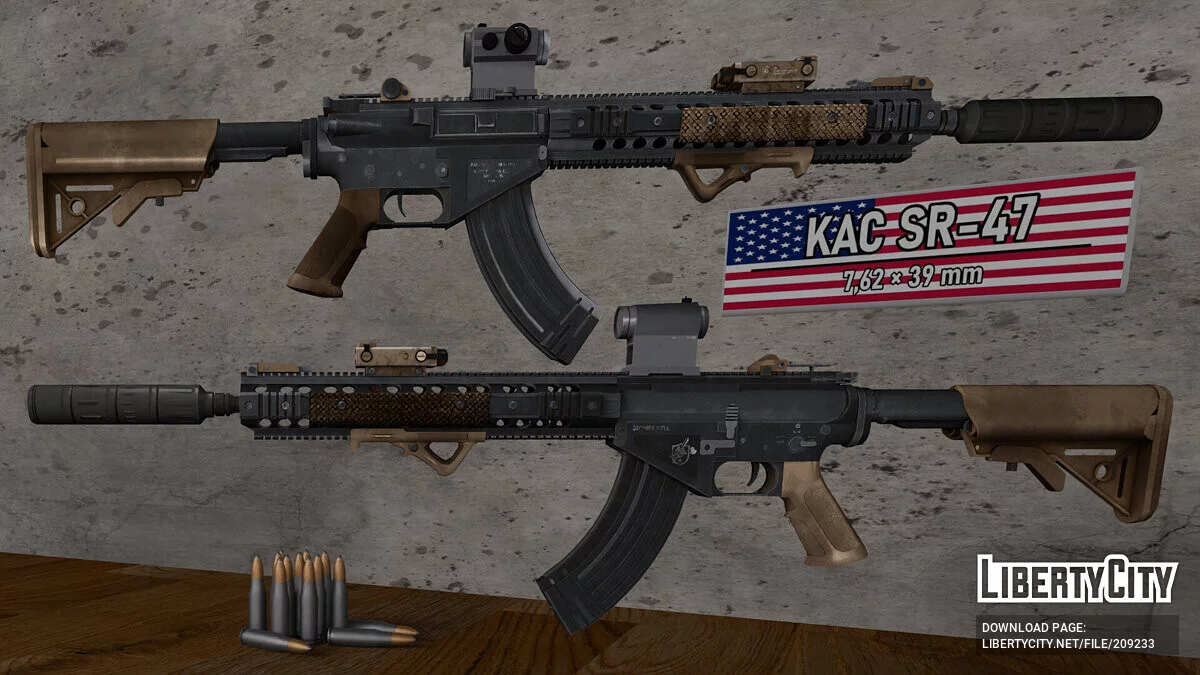 KAC SR-47 / GTA 5
