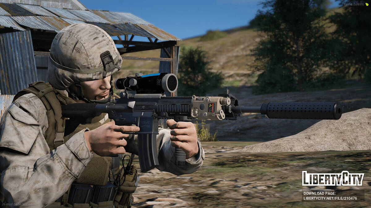 Heckler & Koch M27 IAR 1.0 / GTA 5