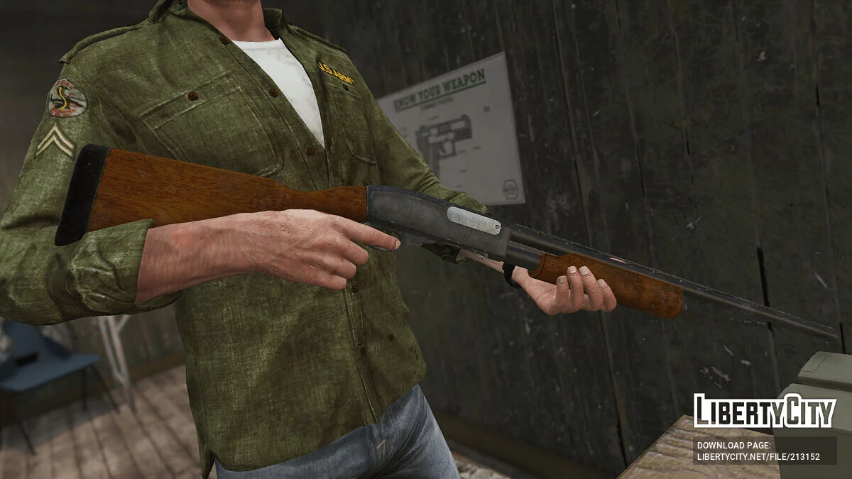 Remington Model 870 Wingmaster 1.0 / GTA 5