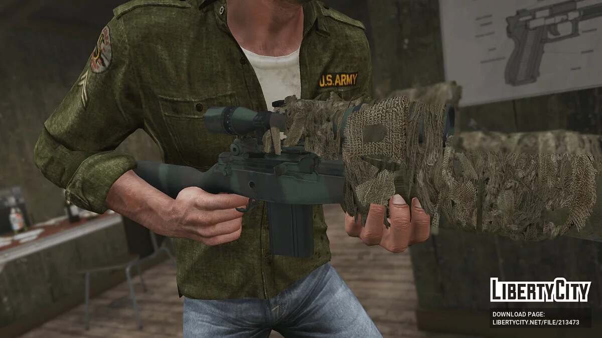 Springfield Armory M21 SWS 1.0 / GTA 5