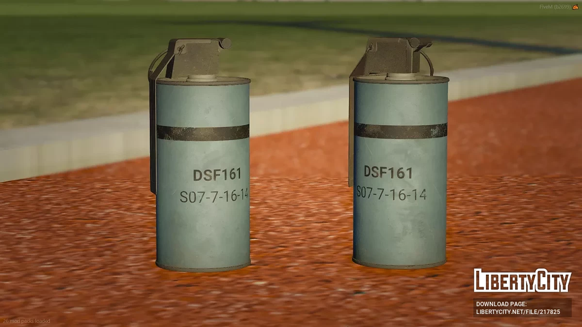 DSF-161 Smoke Grenade / GTA 5