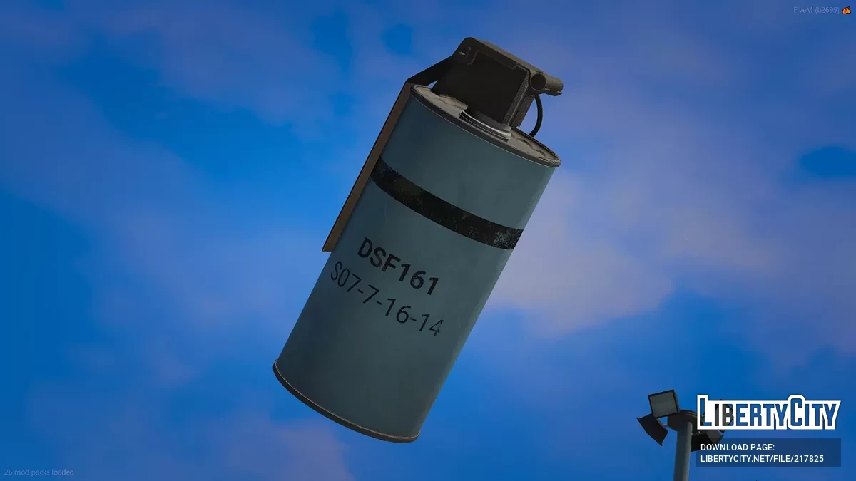 DSF-161 Smoke Grenade / GTA 5