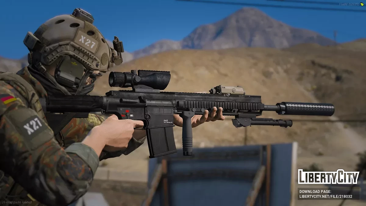 Heckler & Koch HK417 / GTA 5
