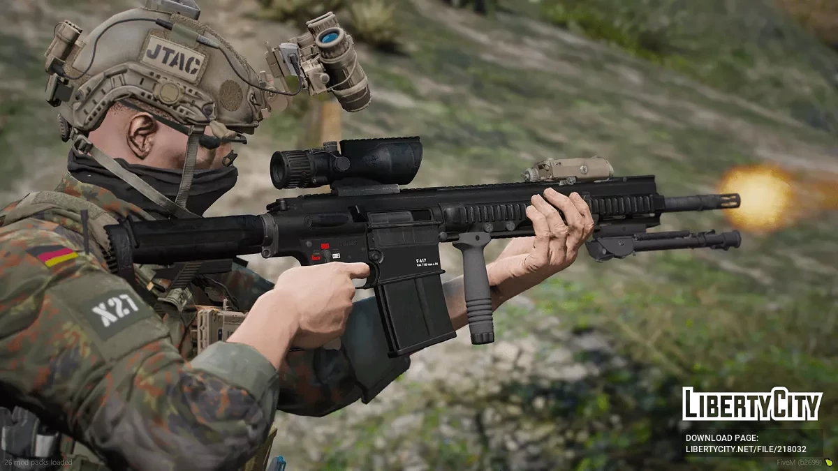 Heckler & Koch HK417 / GTA 5