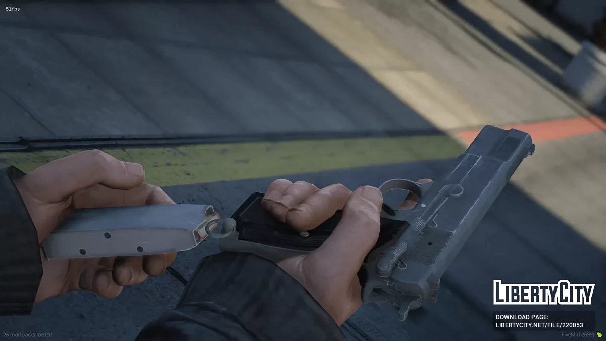 Browning Hi-Power Mark III / GTA 5