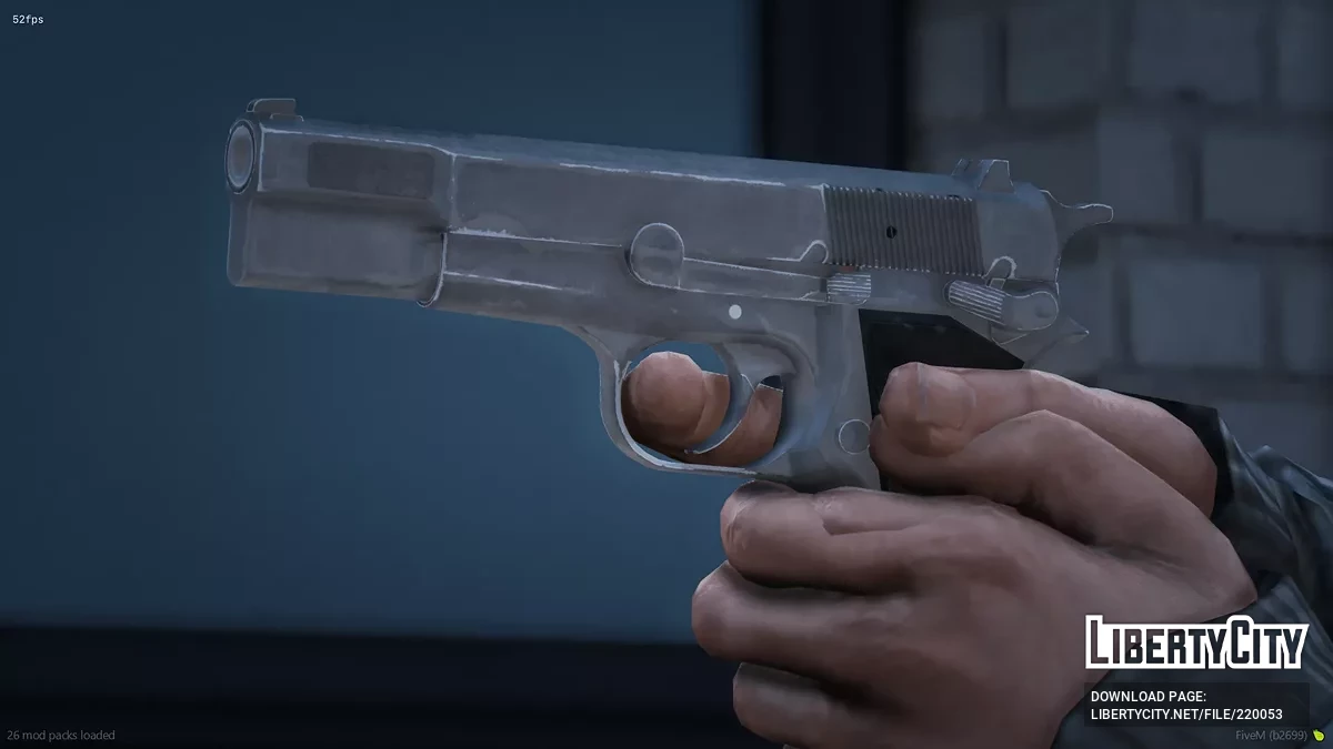Browning Hi-Power Mark III / GTA 5
