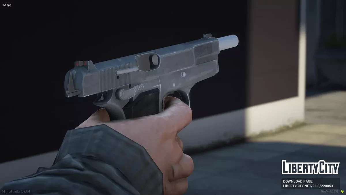 Browning Hi-Power Mark III / GTA 5