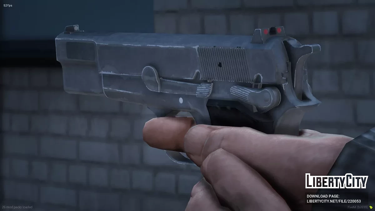 Browning Hi-Power Mark III / GTA 5