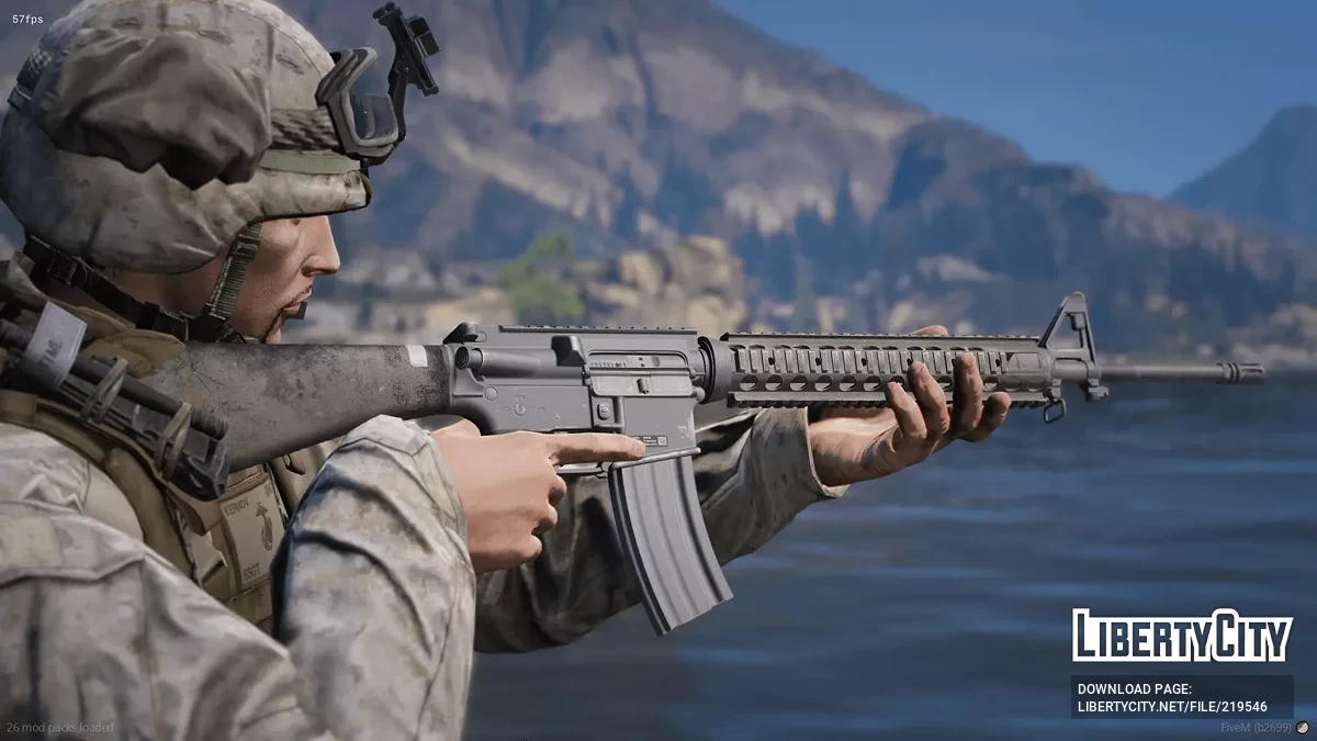 Colt M16A4 [Animated] / GTA 5