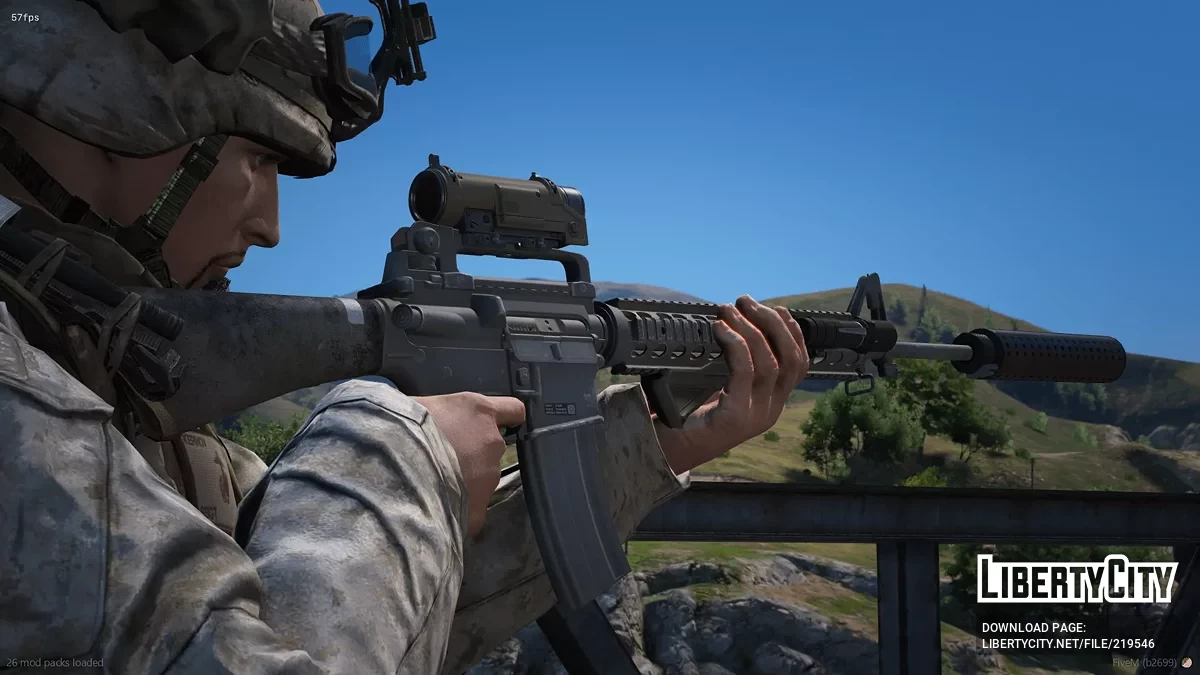 Colt M16A4 [Animated] / GTA 5