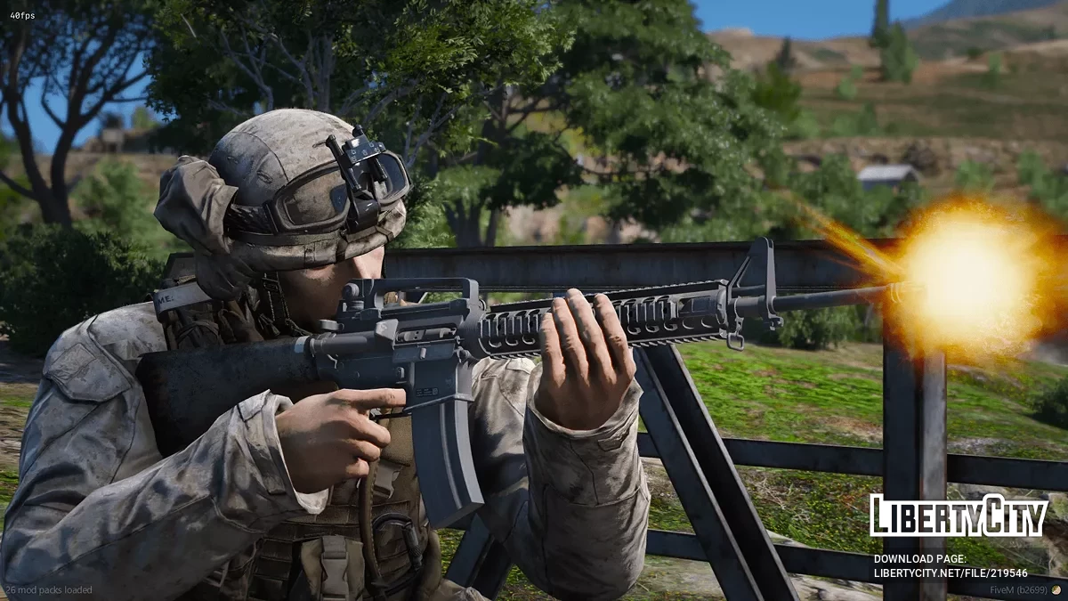 Colt M16A4 [Animated] / GTA 5