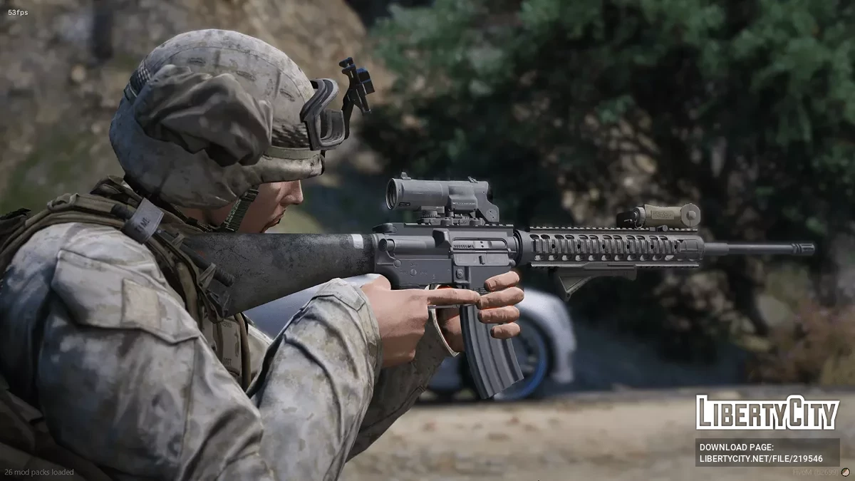 Colt M16A4 [Animated] / GTA 5
