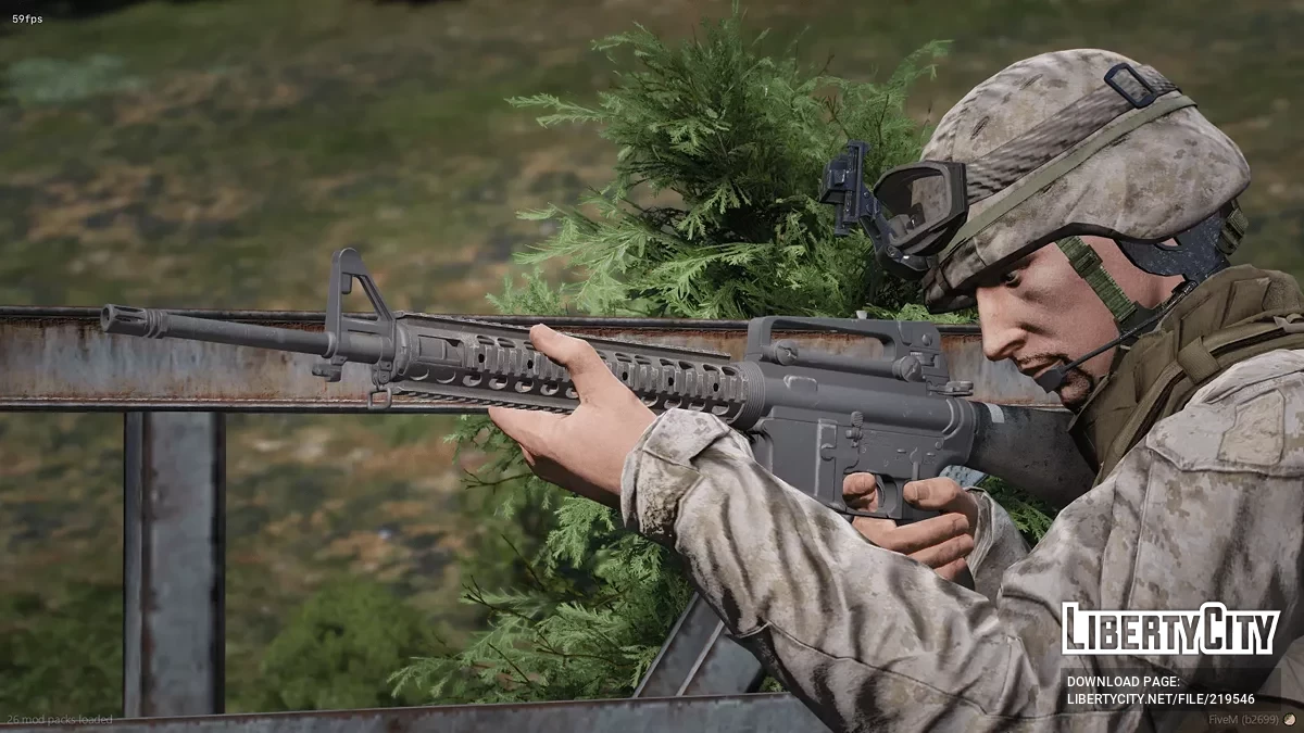 Colt M16A4 [Animated] / GTA 5