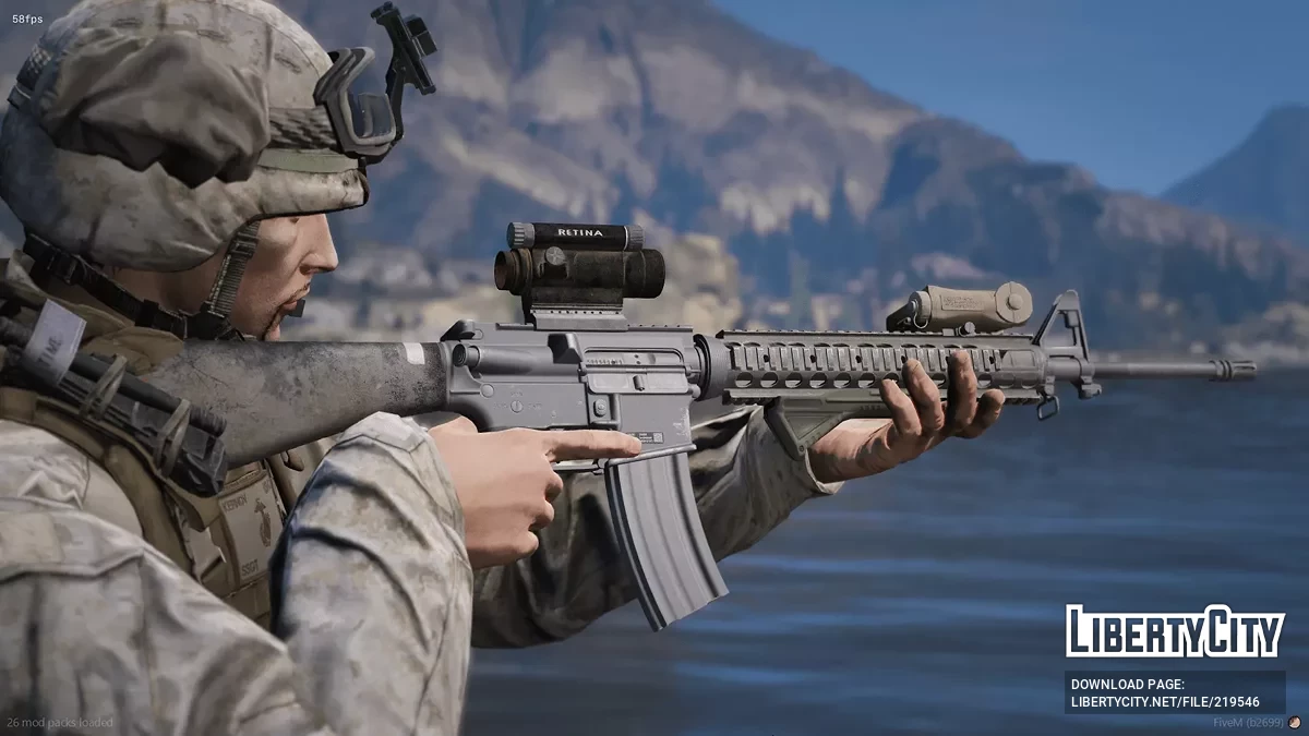 Colt M16A4 [Animated] / GTA 5