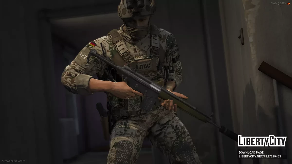 Heckler & Koch G3A4 / GTA 5