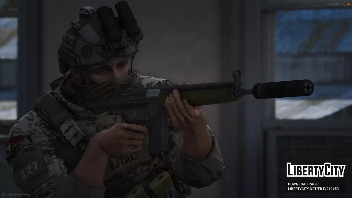 Heckler & Koch G3A4 / GTA 5