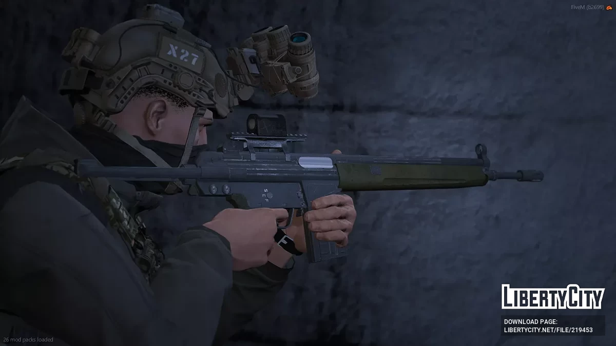 Heckler & Koch G3A4 / GTA 5