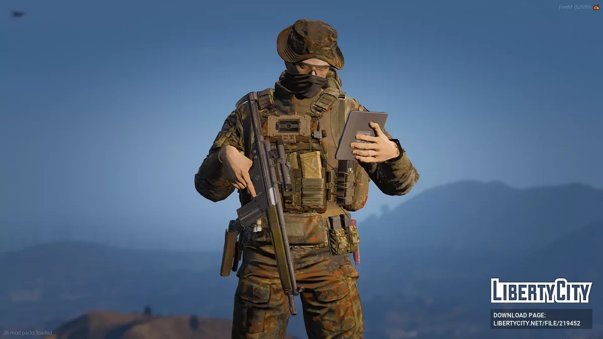 Heckler & Koch G3KA4 / GTA 5